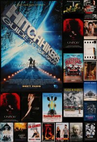 7f0629 LOT OF 25 UNFOLDED MOSTLY DOUBLE-SIDED MOSTLY 27X40 ONE-SHEETS 1990s-2000s cool movie images!
