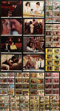 7f0245 LOT OF 166 1960S LOBBY CARDS 1960s mostly complete sets from a variety of different movies!