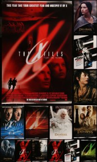 7f0648 LOT OF 17 UNFOLDED MOSTLY DOUBLE-SIDED 27X40 ONE-SHEETS 1990s-2000s cool movie images!