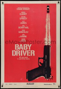 7g0823 BABY DRIVER teaser DS 1sh 2017 Ansel Elgort in the title role, Spacey, James, Jon Bernthal!