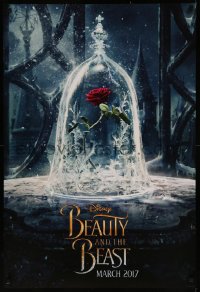 7g0833 BEAUTY & THE BEAST teaser DS 1sh 2017 Walt Disney, great image of The Enchanted Rose!