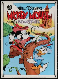 7g0615 MICKEY MOUSE 24x33 commercial poster 1986 great art of Disney's famous character!