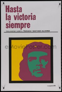 7g0335 HASTA LA VICTORIA SIEMPRE Cuban R1990s cool artwork of Che Guevara by Rostgaard!
