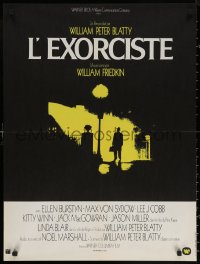 7g0363 EXORCIST French 23x30 1974 William Friedkin, William Peter Blatty horror classic!