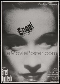 7g0039 ANGEL German 1973 Ernst Lubitsch directed, great super close image of Marlene Dietrich!