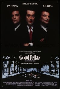 7g0937 GOODFELLAS int'l 1sh 1990 Robert De Niro, Joe Pesci, Ray Liotta, Martin Scorsese classic!