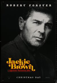 7g0980 JACKIE BROWN teaser 1sh 1997 Quentin Tarantino, cool close-up image of Robert Forster!