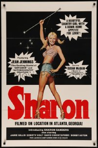 7g1130 SHARON 1sh 1972 Jena Jennings, Sharon Sanders, country girl sex!