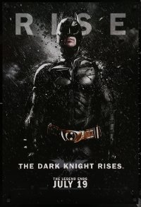 7g0010 DARK KNIGHT RISES teaser DS Singapore 2012 great image of Christian Bale as Batman, rise!