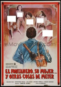 7g0190 PLUMBER HIS WIFE & OTHER THINGS TO PUT Spanish 1981 El Fontanero, Su Mujer, y Otras Cosas!