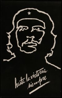 7g0664 CHE GUEVARA 14x23 Cuban special poster 2000s outline art of the revolutionary!