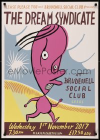 7g0536 DREAM SYNDICATE 23x33 English music poster 2017 at the Brudenell Social Club, wild art!