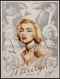7g0578 MARILYN MONROE signed #62/500 12x16 English art print 1996 by Rob Larson, different roles!