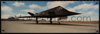 7g0730 NASA 10x30 special poster 1990s space exploration agency, image of the F-117 Stealth Fighter!