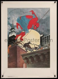 7g0581 SPIDER-MAN signed #52/2500 17x23 Canadian art print 2018 by Charles Vess, Purr-Fect Memories!