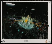 7g0774 STAR TREK THE EXPERIENCE 27x32 special poster 1998 incredible sci-fi art by Michael Ward!