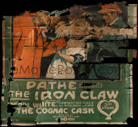 7h0001 IRON CLAW chapter 3 6sh 1916 The Cognac Cask starring Pearl White, ultra rare!