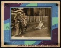 7h0677 MYSTERIOUS RIDER 8x10 still on 11x14 printed background 1933 cowboy Kent Taylor, Lona Andre!