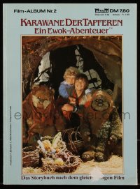 7h0878 CARAVAN OF COURAGE Film-Album #2 German softcover book 1984 An Ewok Adventure, Star Wars
