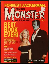 7h0879 FORREST J. ACKERMAN FAMOUS MONSTER OF FILMLAND softcover book 1986 Best Book Ever!