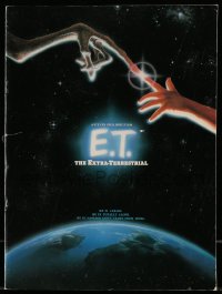 7h0565 E.T. THE EXTRA TERRESTRIAL Japanese program 1982 Steven Spielberg classic, John Alvin art!
