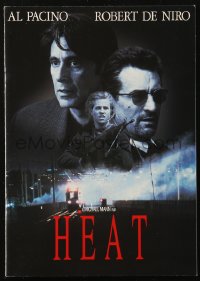 7h0566 HEAT Japanese program 1995 Al Pacino, Robert De Niro, Val Kilmer, Michael Mann directed!