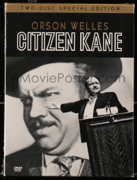 7h0055 CITIZEN KANE DVD video box set R2001 Orson Welles classic, two-disc special edition!