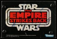 7h0264 EMPIRE STRIKES BACK 16pg Kenner toy brochure 1980 see the entire collection!