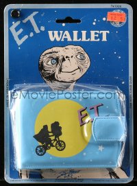 7h0067 E.T. THE EXTRA TERRESTRIAL Star Power blue wallet 1983 carry it to impress all your friends!
