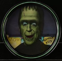 7h0134 MUNSTERS 11x11 rolling tray 1990s great image of Fred Gwynne as Herman Munster!