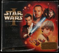 7h0144 PHANTOM MENACE collector's edition VHS tape 2000 includes booklet, film strip section & more!