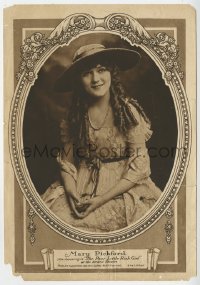 7h0147 POOR LITTLE RICH GIRL 8x12 newspaper supplement photo 1917 Mary Pickford as 11 year-old girl!