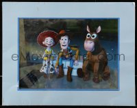 7h0182 TOY STORY 2 11x14 litho art print 2000 Woody, Jessie & Bullseye, Disney & Pixar sequel!
