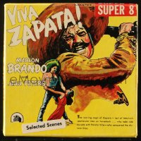7h0287 VIVA ZAPATA Super 8 film 1952 Marlon Brando, John Steinbeck, selected scenes from the movie!