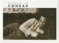7h0435 CONRAD VEIDT German postcard 1993 great portrait of the leading man from the 1920s!