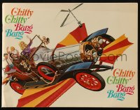 7h1111 CHITTY CHITTY BANG BANG souvenir program book 1969 Dick Van Dyke, Sally Ann Howes, flying car