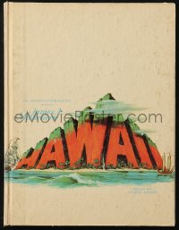 7h1130 HAWAII hardcover souvenir program book 1966 Julie Andrews, written by James A. Michener!