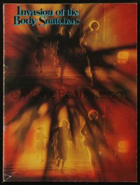7h1136 INVASION OF THE BODY SNATCHERS souvenir program book 1978 Kaufman classic sci-fi remake!