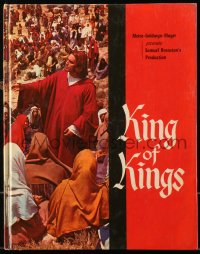 7h1141 KING OF KINGS souvenir program book 1961 Nicholas Ray, Jeffrey Hunter as Jesus!
