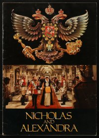 7h1150 NICHOLAS & ALEXANDRA souvenir program book 1971 Czars & the end of the Russian aristocracy!