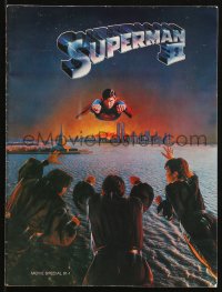 7h1170 SUPERMAN II souvenir program book 1981 Christopher Reeve, Terence Stamp, Gene Hackman!