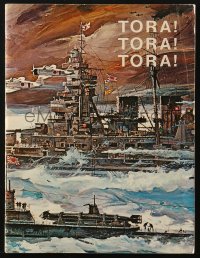 7h1176 TORA TORA TORA souvenir program book 1970 Bob McCall art of the attack on Pearl Harbor!