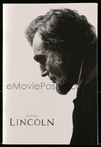 7h0870 LINCOLN promo book 2012 great images of Daniel Day-Lewis in the title role!