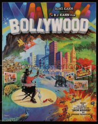 7h1040 BOLLYWOOD Indian promo brochure 1994 great colorful montage artwork by Yashawaut!