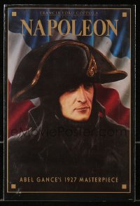 7h1071 NAPOLEON promo brochure R1981 Albert Dieudonne as Napoleon Bonaparte, Abel Gance!