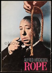 7h1078 ROPE Japanese promo brochure 1962 James Stewart, Alfred Hitchcock, different images!