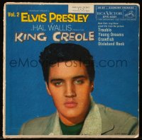 7h0791 KING CREOLE soundtrack record 1958 Elvis, Trouble, Young Dreams, Crawfish, Dixieland Rock