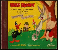 7h0793 LOONEY TUNES & MERRIE MELODIES 78 RPM soundtrack record album 1947 music from the cartoons!