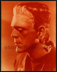 7h0721 FRANKENSTEIN 10x12 REPRO photo 1990s best close up of Boris Karloff as the monster!