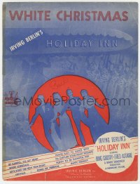 7h1005 HOLIDAY INN sheet music 1942 Irving Berlin's classic before it was in White Christmas!